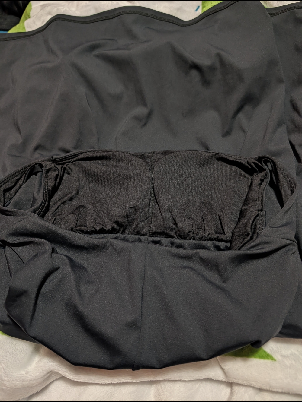 HALARA Black Sleeveless Mini Dress with Square Neckline - Picture 6 of 9